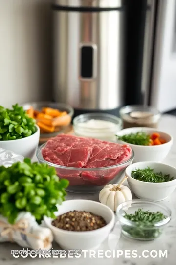 Herb-Crusted Boneless Beef Shoulder Roast ingredients