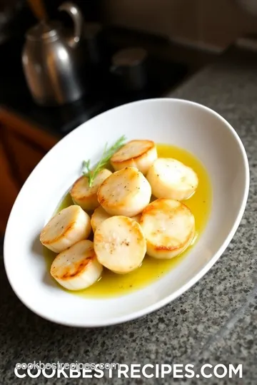 Lemon Garlic Butter Scallops steps