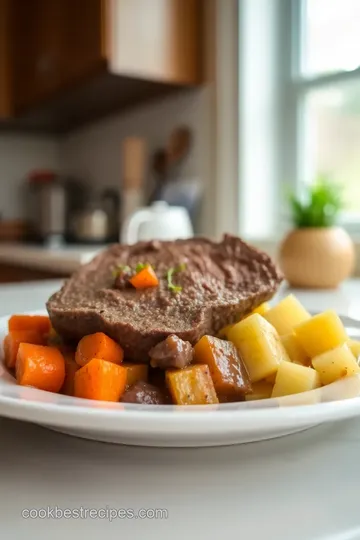 Slow-Cooked Beef Shoulder Roast with Vegetables steps