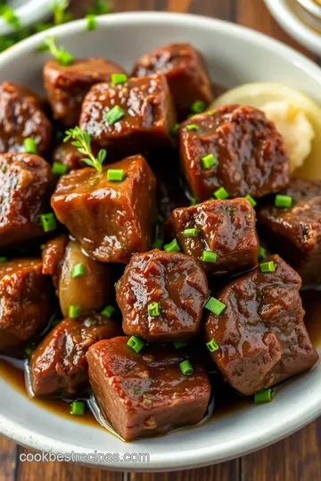 Slow-Cooked Beef Cube Steak presentation