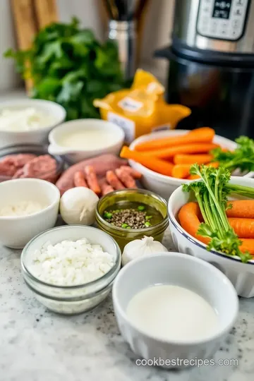 Braised Beef Shoulder with Root Vegetables ingredients