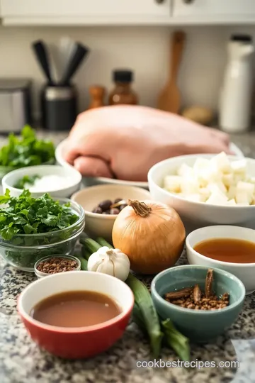 Slow-Cooked Herb-Infused Shoulder Roast ingredients