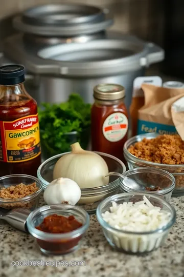 Slow Cooker Country Style Ribs ingredients
