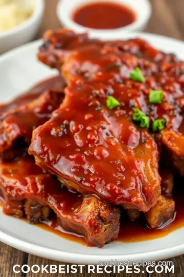 Slow Cooker Country Style Ribs presentation
