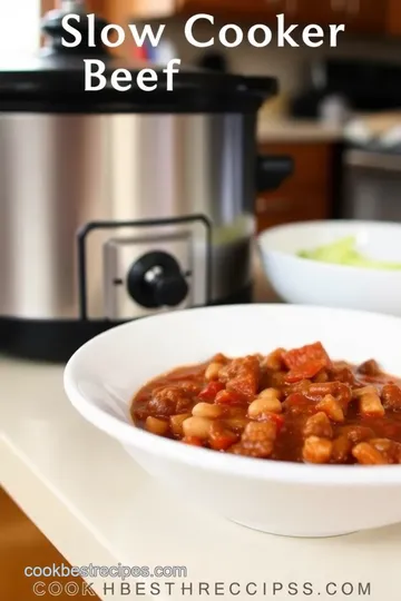 Slow Cooker Wendy’s Chili steps