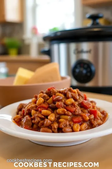 Slow Cooker Wendy s Style Chili steps