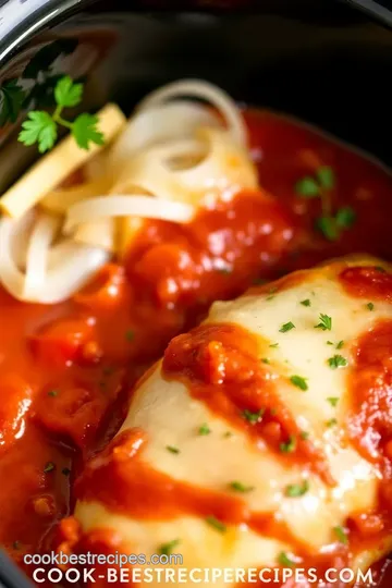 Slow Cooker Chicken Parmesan Comfort in 6 Hours presentation