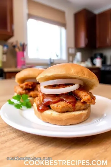 Slow Cooker Barbecue Chicken Sandwiches steps