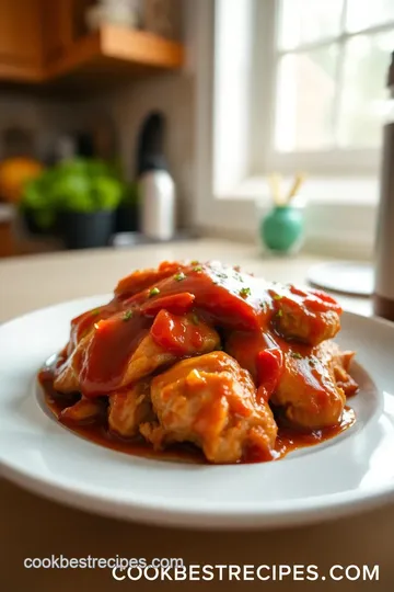 Slow Cooker Zesty BBQ Chicken steps