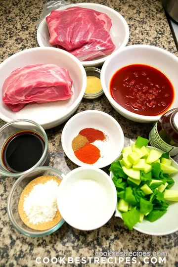 Slow Cooker Country Ribs: Tender Delight ingredients