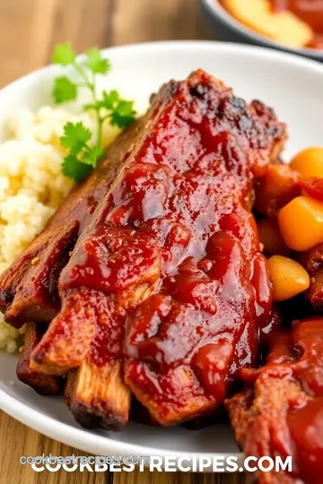 Slow Cooker Country Ribs: Tender Delight presentation