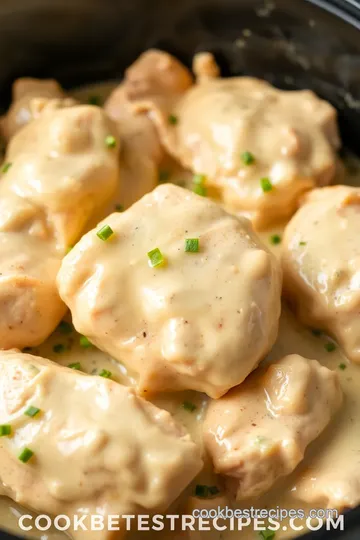 Creamy Ranch Slow Cooker Chicken presentation