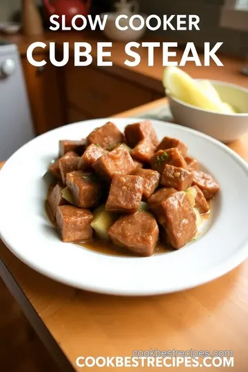 Slow Cooker Cube Steak with Flavorful Gravy steps