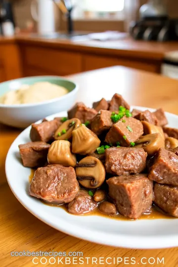 Cube Steak with Cream of Mushroom Soup steps