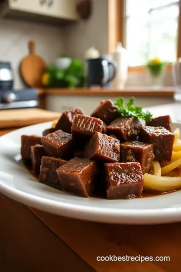 Slow Cooker Cube Steak with Creamy Mushroom Sauce steps