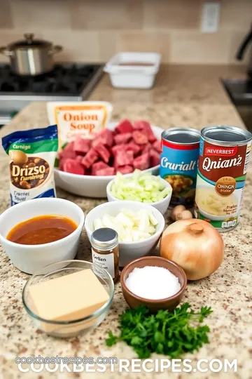 Delicious Slow Cooker Cube Steak in Rich Gravy ingredients