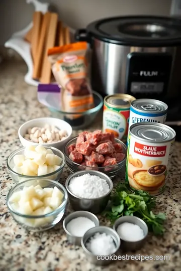 Slow Cooker Cubed Steak in Savory Gravy ingredients