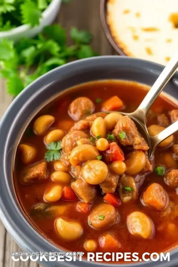 Slow Cooker Creamy Tortellini Soup with Sausage presentation