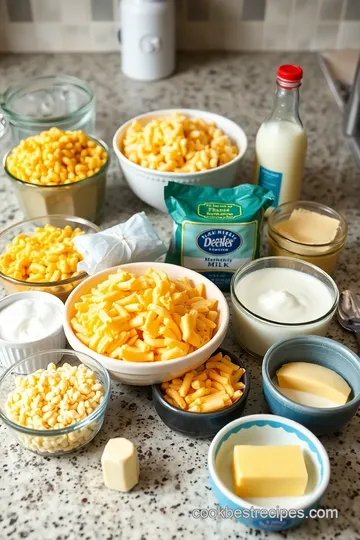 Slow Cooker Mac and Cheese: Cheesy Comfort ingredients