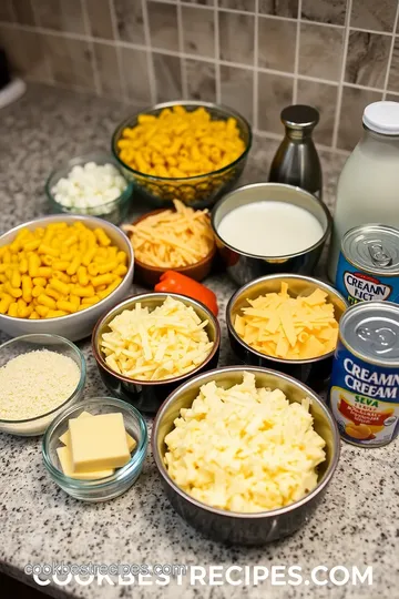 Slow Cooker Mac & Cheese: Comforting Delight ingredients