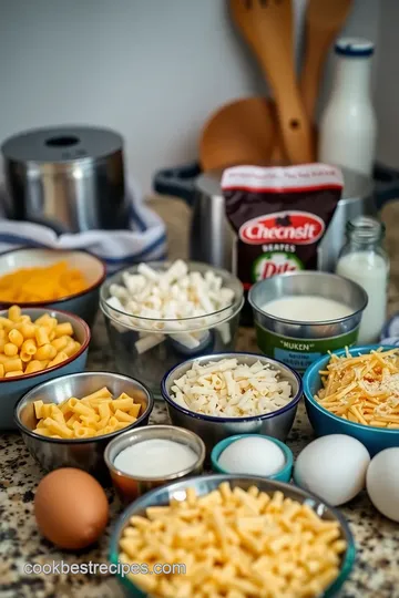 Paula Deen s Slow Cooker Macaroni and Cheese ingredients