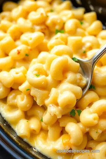 Paula Deen s Slow Cooker Macaroni and Cheese presentation