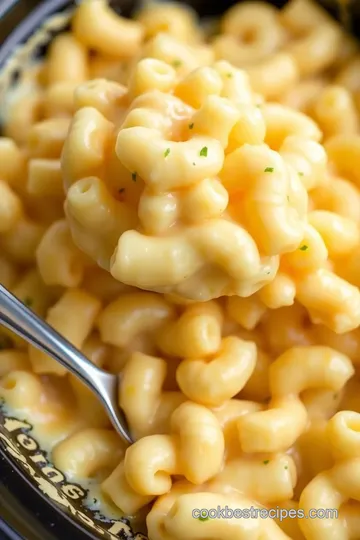 Slow Cooker Macaroni Comfort Food Delicacy presentation