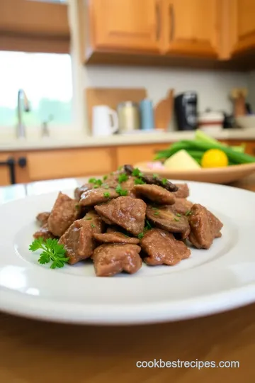 Slow Cooker Minute Steak with Savory Mushrooms steps