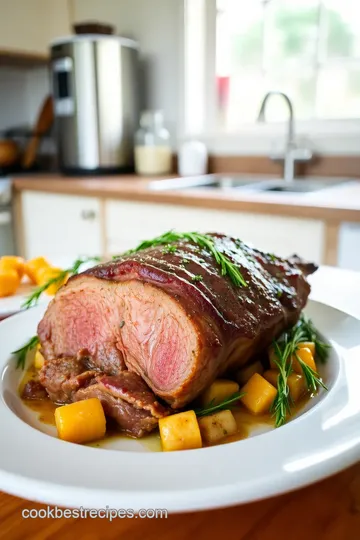 Herb-Crusted Slow-Roasted Shoulder Roast steps