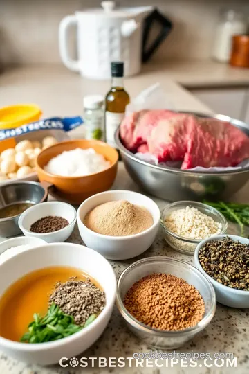 Slow-Roasted Shoulder Roast ingredients