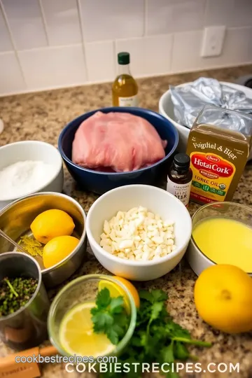 Slow-Roasted Shoulder Roast with Garlic and Herbs ingredients