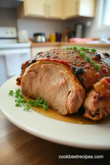 Slow-Roasted Shoulder Roast with Garlic and Herbs steps