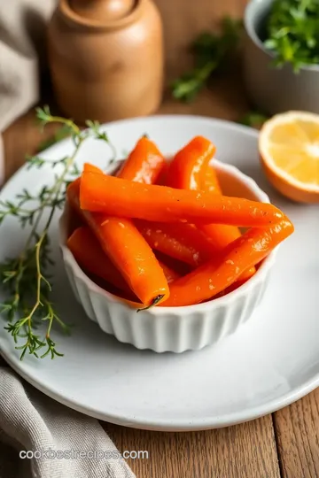 Sweet and Savory Candied Carrots