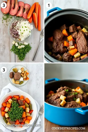 Tender Beef Shoulder Roast with Veggies steps