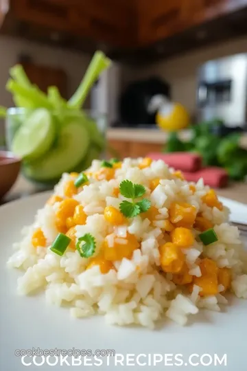 Spiced Coconut Curry Rice in a Tiger Rice Cooker steps