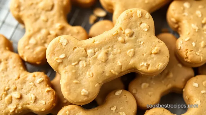 Peanut Butter Dog Treats with Dog Bone Cookie Cutter