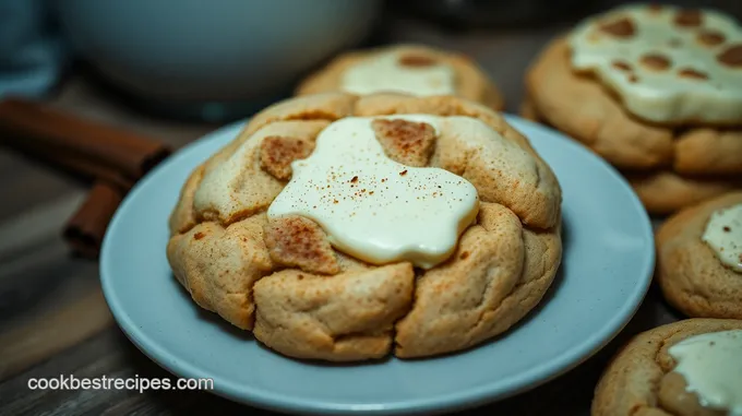 Luscious Cinnamon Cream Cheese Cookies