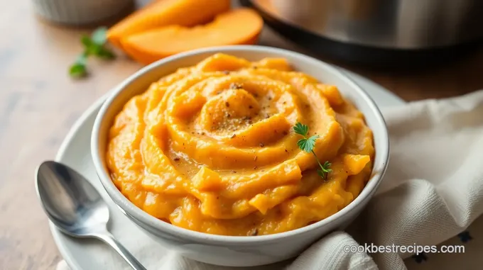 Pressure Cooker Sweet Potato Mash