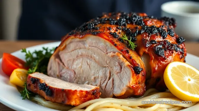 Slow-Roasted Shoulder Roast with Garlic and Herbs