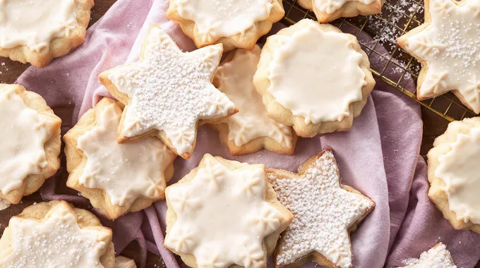 Soft Frosted Sugar Cookies